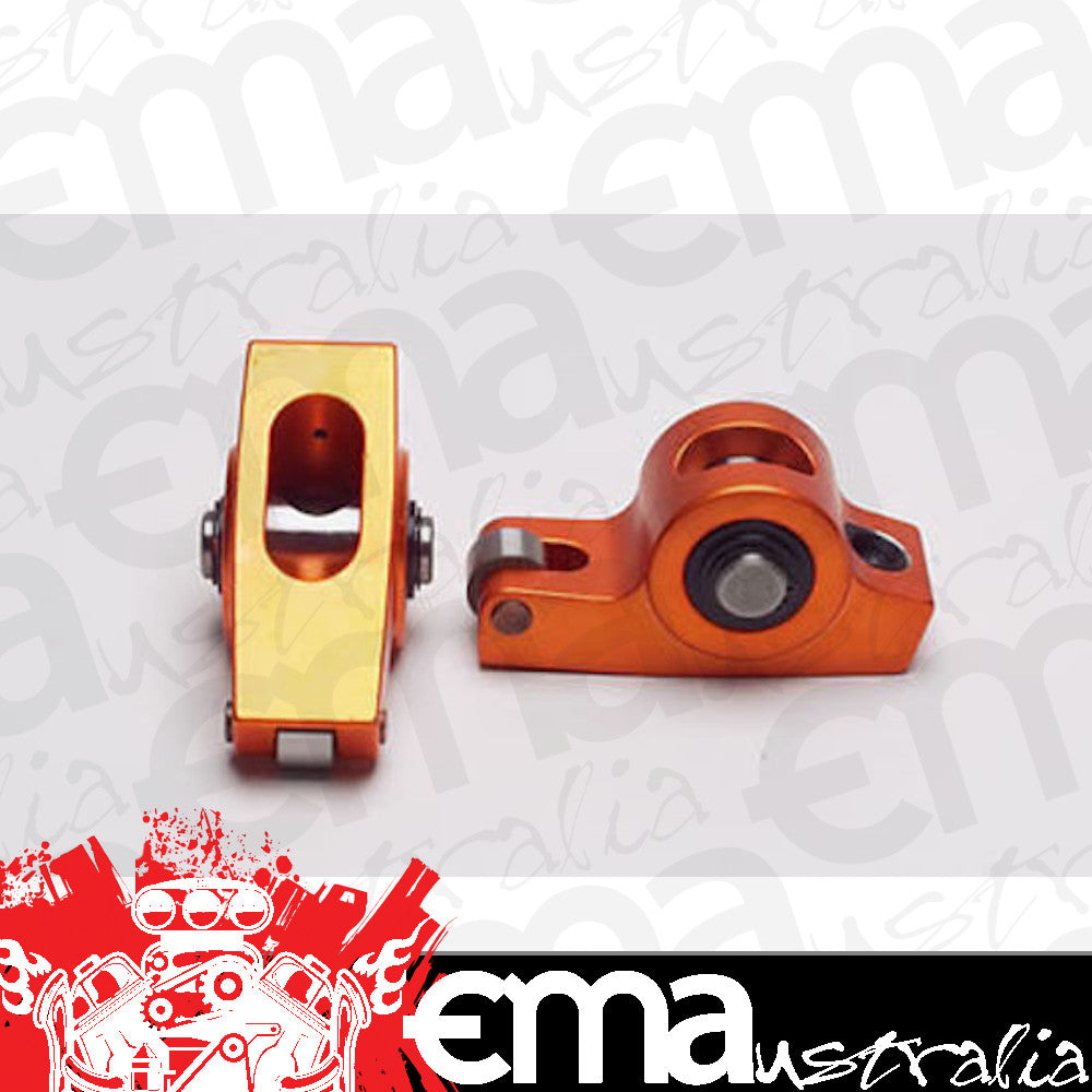 Harland Sharp SHA-S1004-250 Roller Rockers 7/16 Stud Chev SB .250 Offset Intake