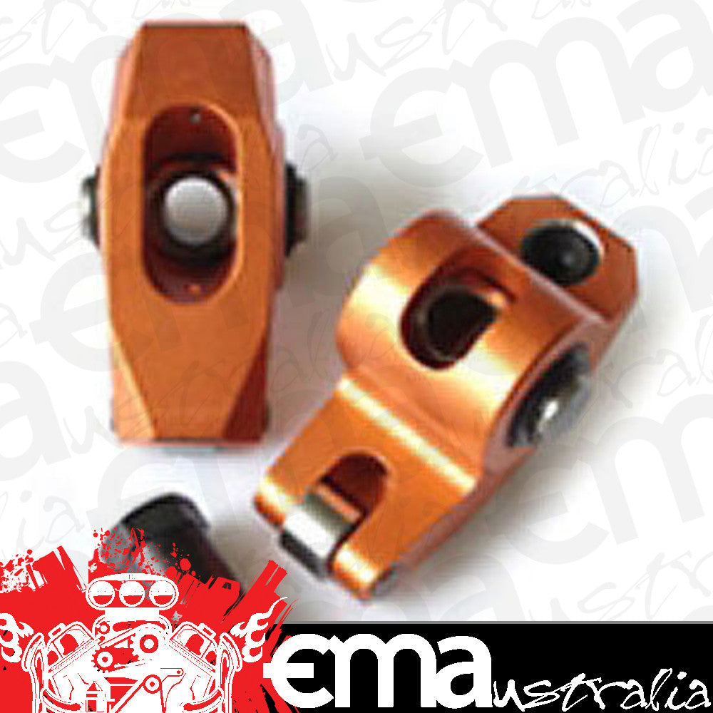 Harland Sharp SHASH1004 Diamond Roller Rockers 7/16" Stud 1.5" Ratio Chev SB Sha-Sh1004