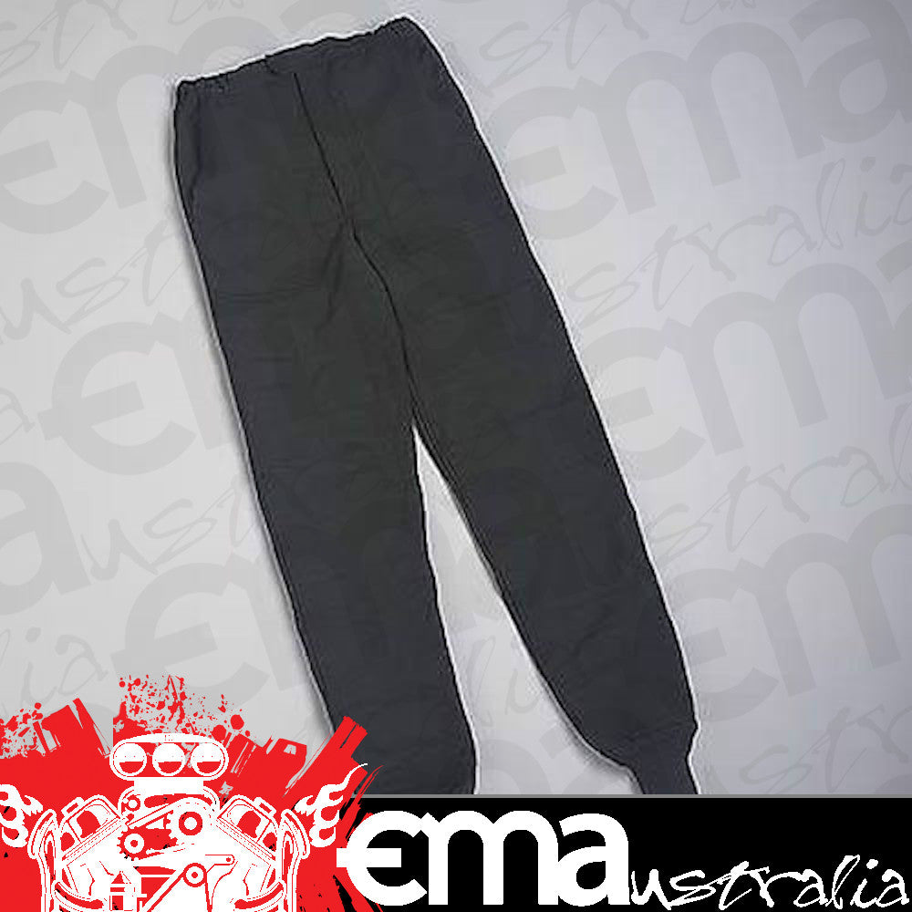 Simpson SI0402213 STD 19 Nomex 2-Layer Driving Pants Black Medium SFI 3.2A/5