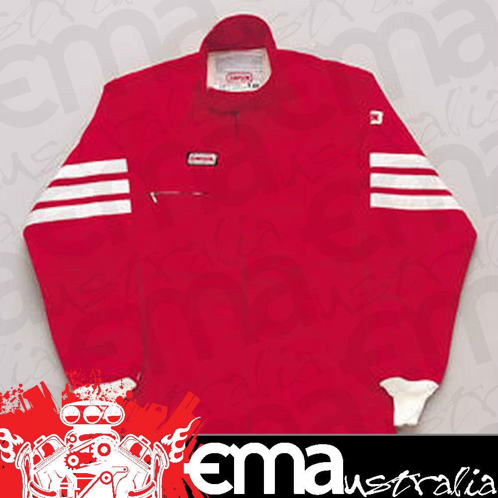 Simpson SI0403212 Standard 19 Nomex 2-Layer Driving Jacket Medium Red SFI 3.2A/5