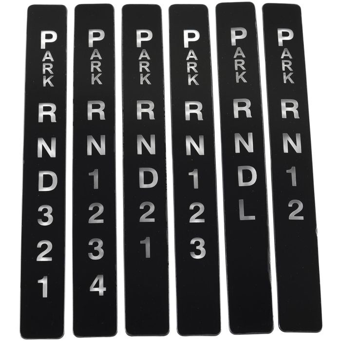 Aeroflow Performance Products AF72-9942 Bang Shift Black Indicator Window Kit Nitro & Pistol Ratchet Shifter
