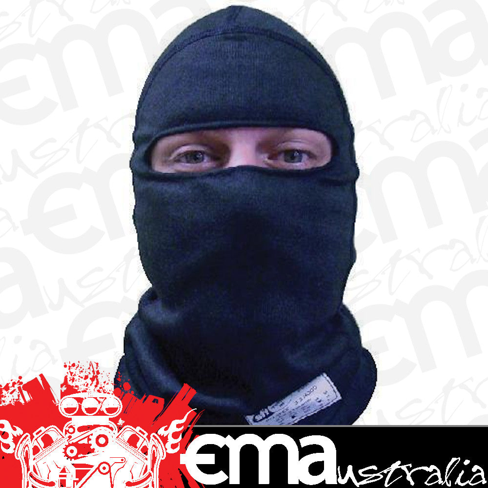 Simpson SI23000C Carbonx Headsock Balaklava Single Eyeport Black