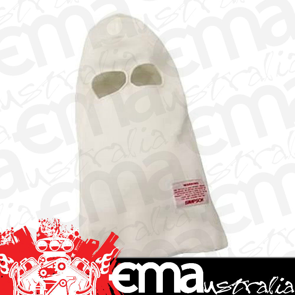 Simpson SI23003 Nomex Headsock Balaklava Dual Eyeport Natural