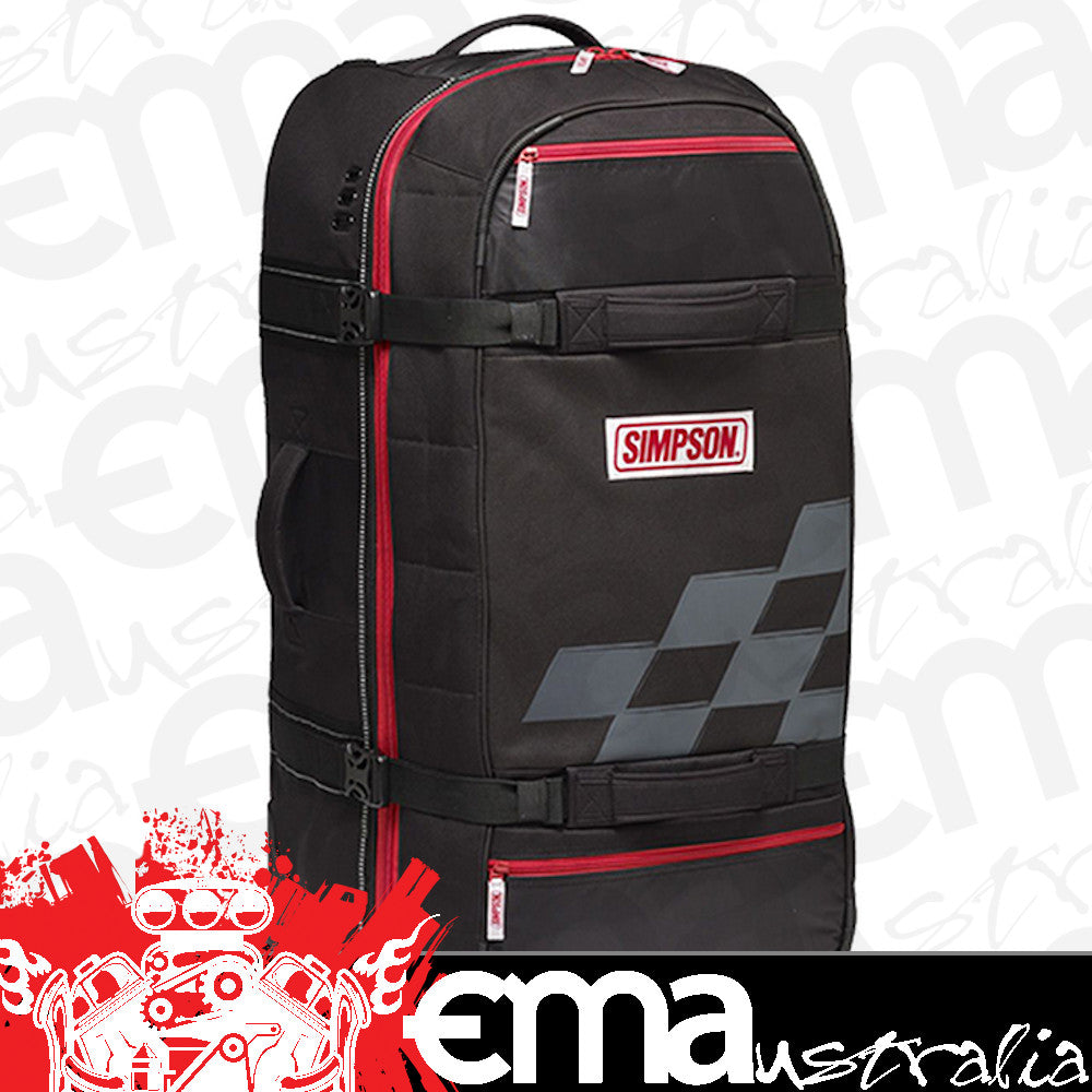 Simpson SI23503 Super Speedway Roller Bag Black