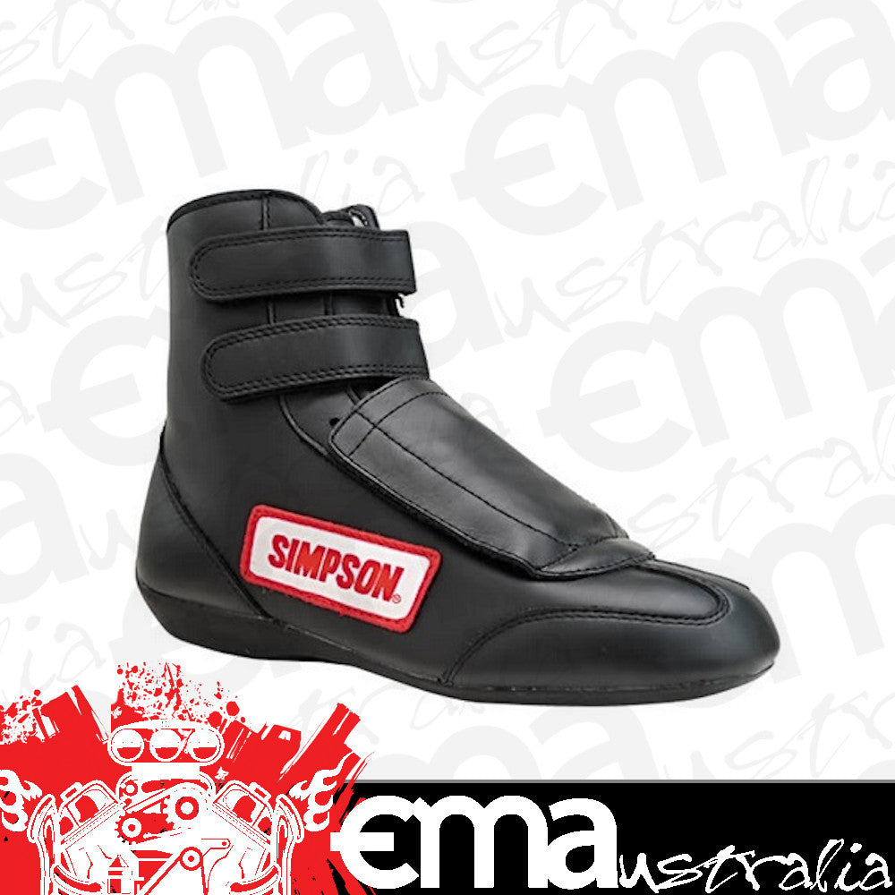 Simpson SI25900BK Sprintcar Shoe 9 Black