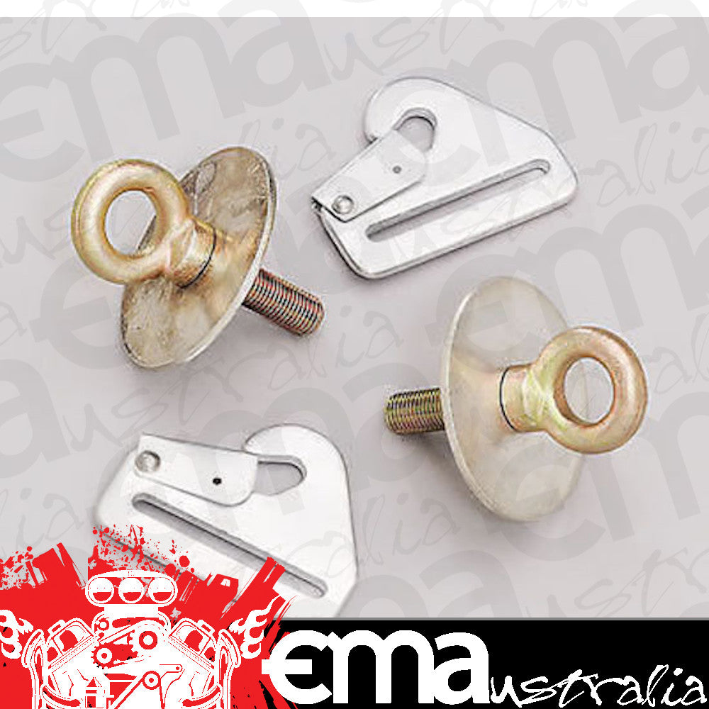 Simpson SI31020 Harness Floor Mounting Kit 2 x Eyebolts 2 x Clips 2 x Washers
