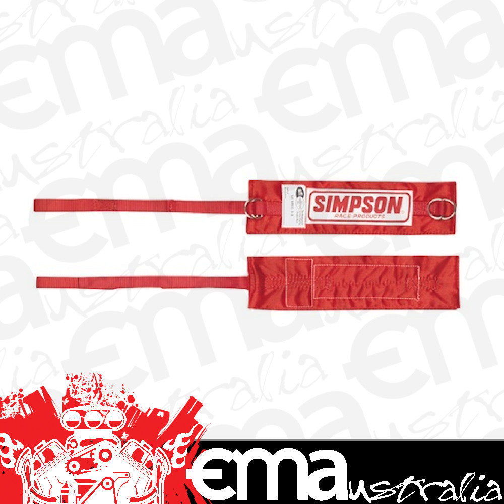 Simpson SI36000R Arm Restraint Red Individual Strap Mount Sold As (pair) s
