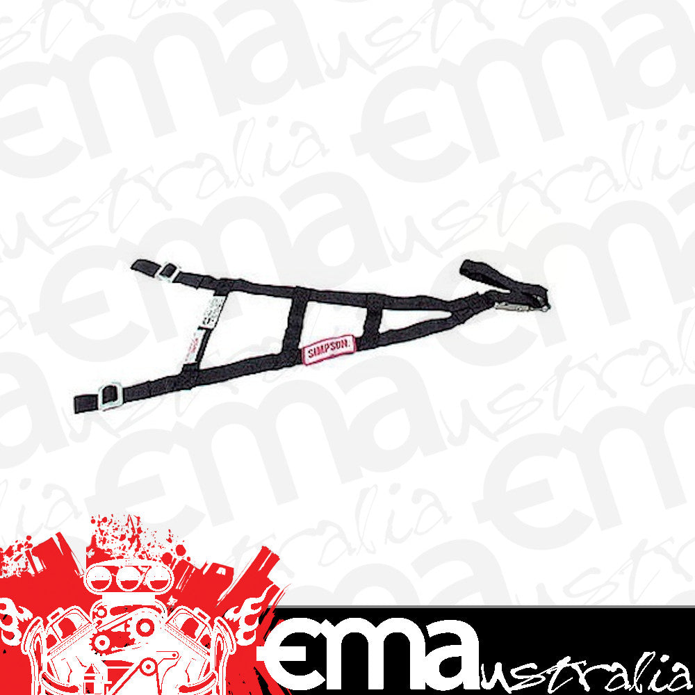 Simpson SI36005BK Window Net Black suit Sprint Car w/ Quick Release Buckle