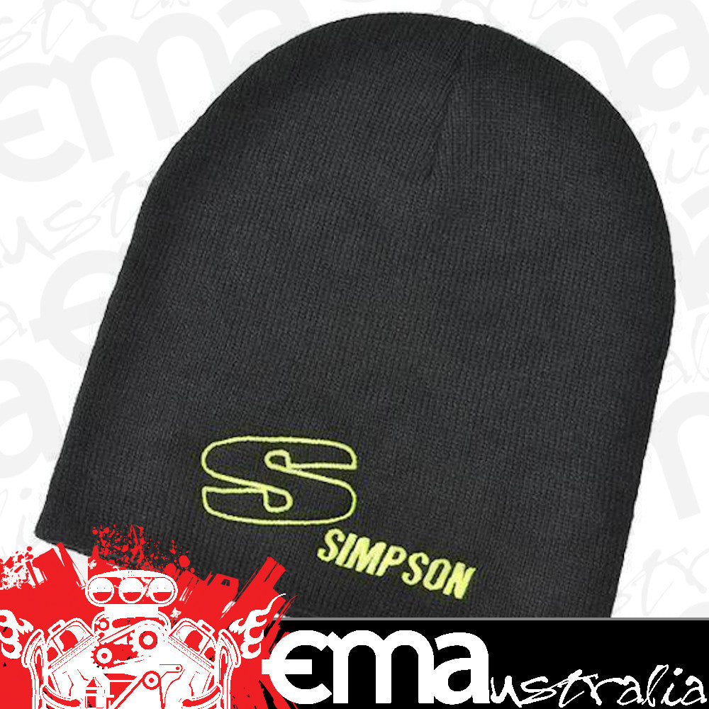 Simpson SI43053 Racing Speed Beanie Black One Size Fits All
