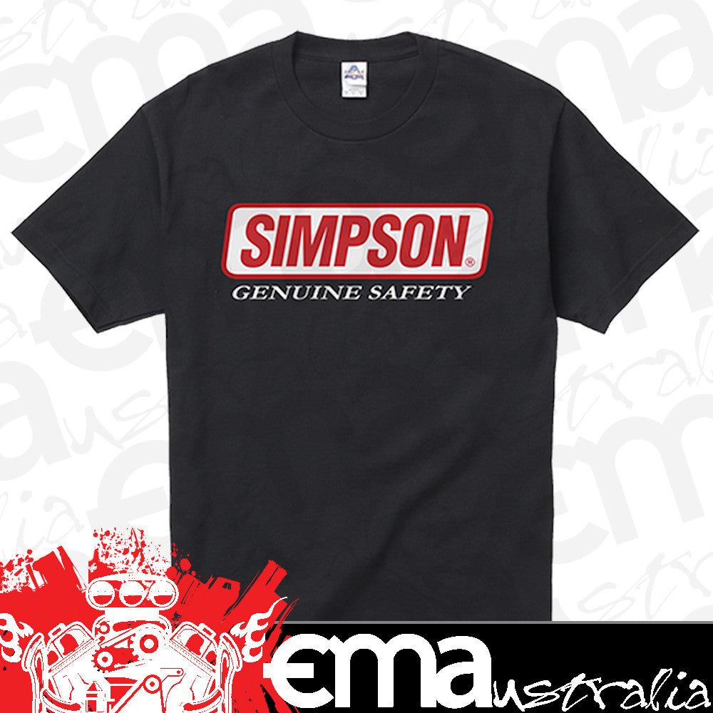 Simpson SI43054M 2015 Traditional Tee Black Medium
