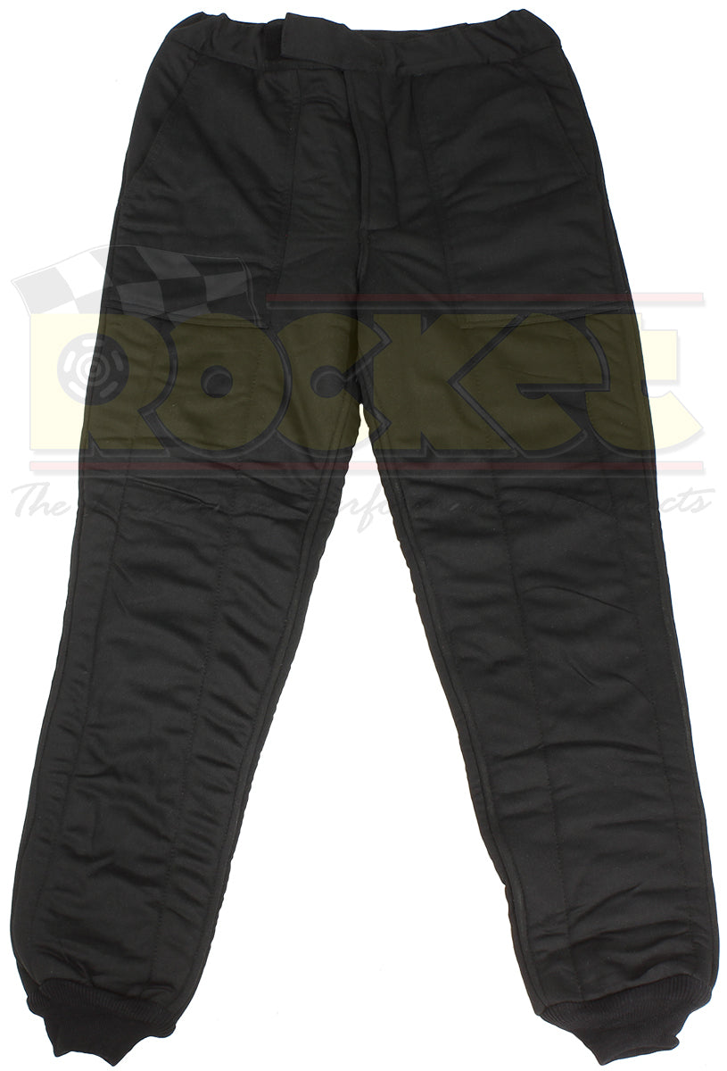 Simpson SI4802333 5 Layer Driving Pants Large Black STD.48 Signature Knit Nomex SFI-20