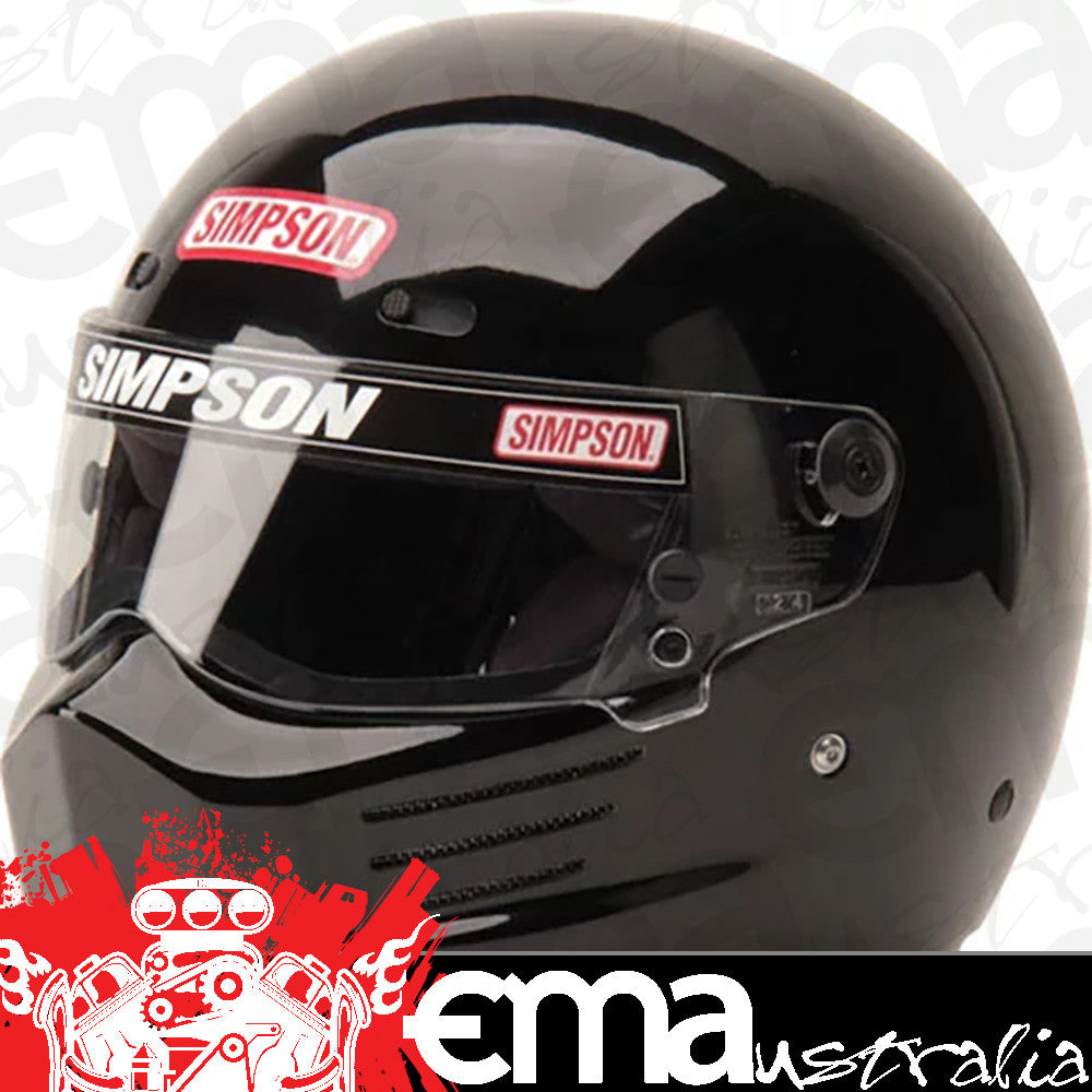 Simpson SI6210022 Super Bandit Black Medium