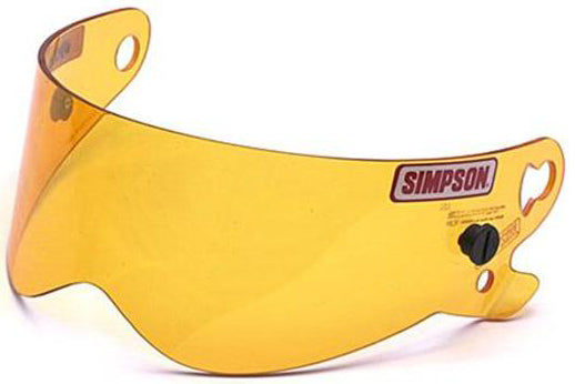 Simpson SI89204A Replacement Visor Amber Speedway Rx Sidewinder Rx & Drag Rx