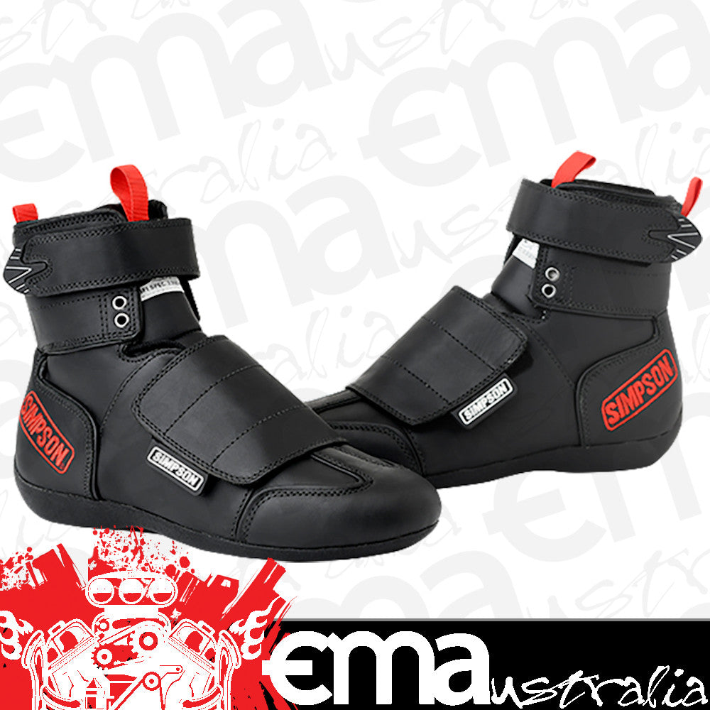 Simpson SIRT120BK SFI-20 Drag Shoe 12 Black