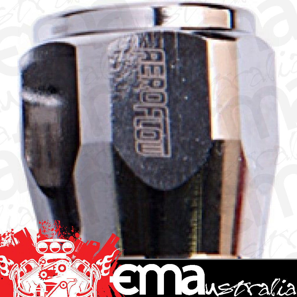 Aeroflow AF150-07CH Hex Hose Finisher 16.5mm ID Chrome 21/32" ID Clamp