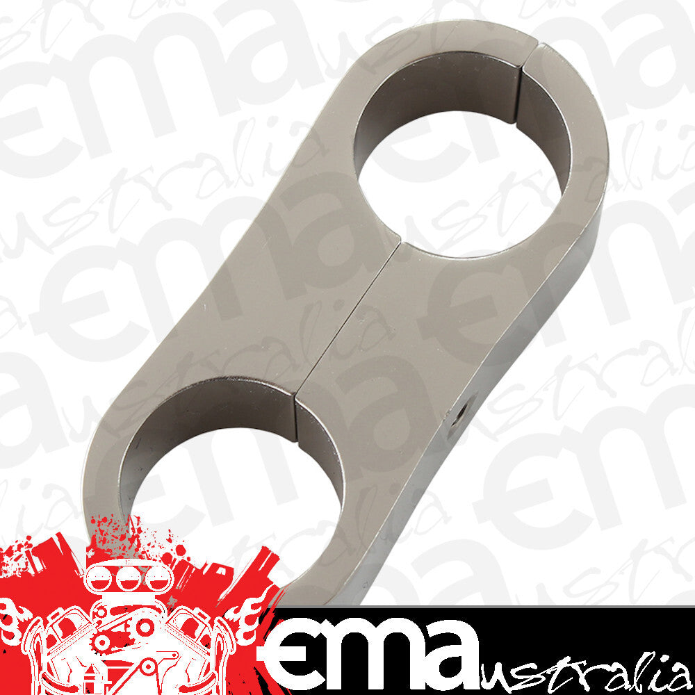 Aeroflow AF156-15T Billet Dual Hose Seper Use -12 Hose Titanium 24mm 15/16" ID
