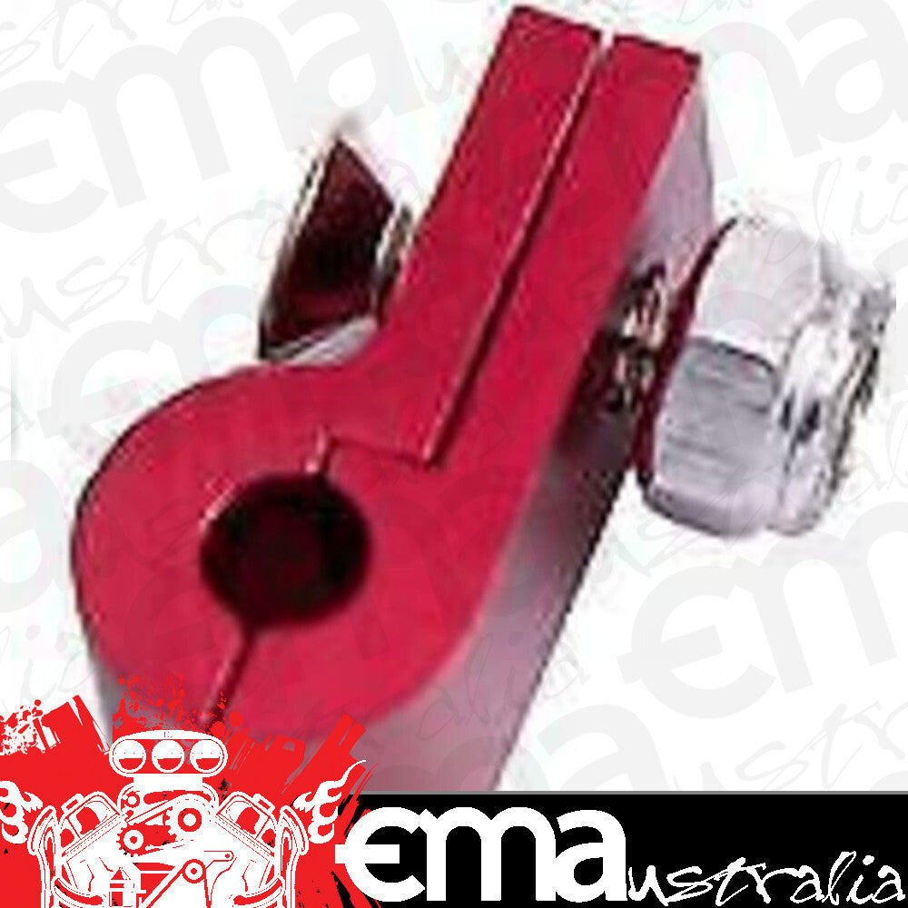 Aeroflow Performance Products AF157-10R Billet P Style Clamp -8 Hose Red 16mm ID Or 5/8" ID