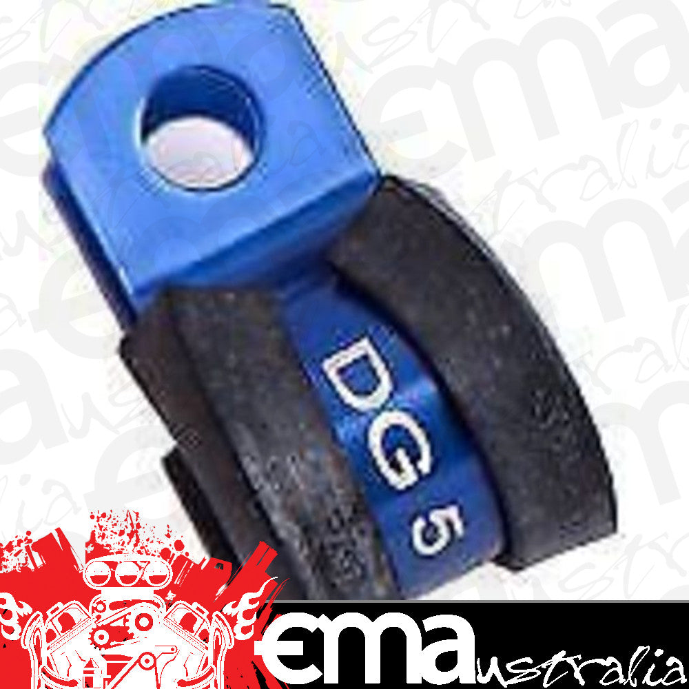 Aeroflow AF158-30 Cushioned P Clamps -30AN (5 Pack) Blue 47.6mm Or 1-7/8" ID