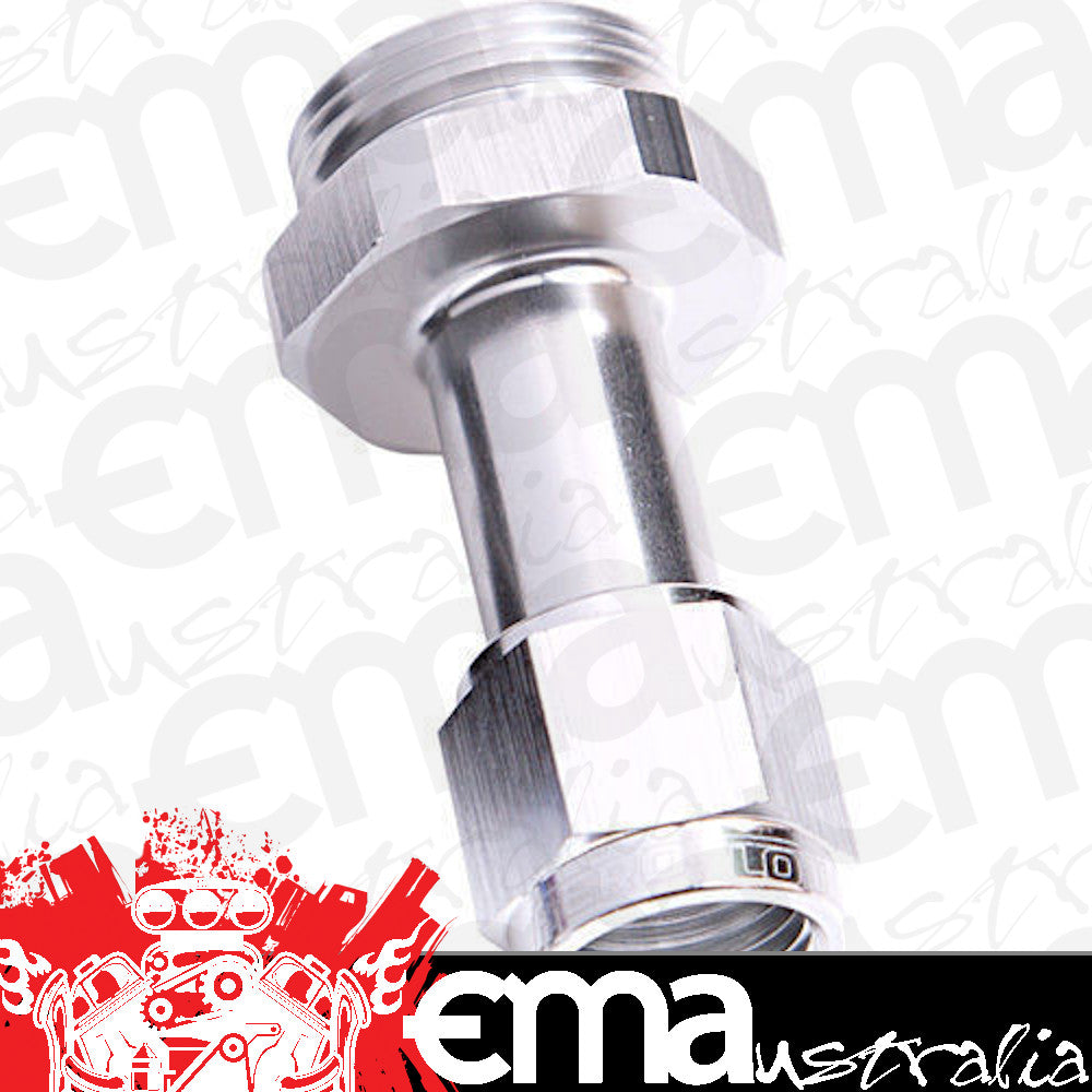 Aeroflow Performance Products AF160-06-1S 6AN Holley Carb Inlet 4150 Silver Swivel Nut (Pair)