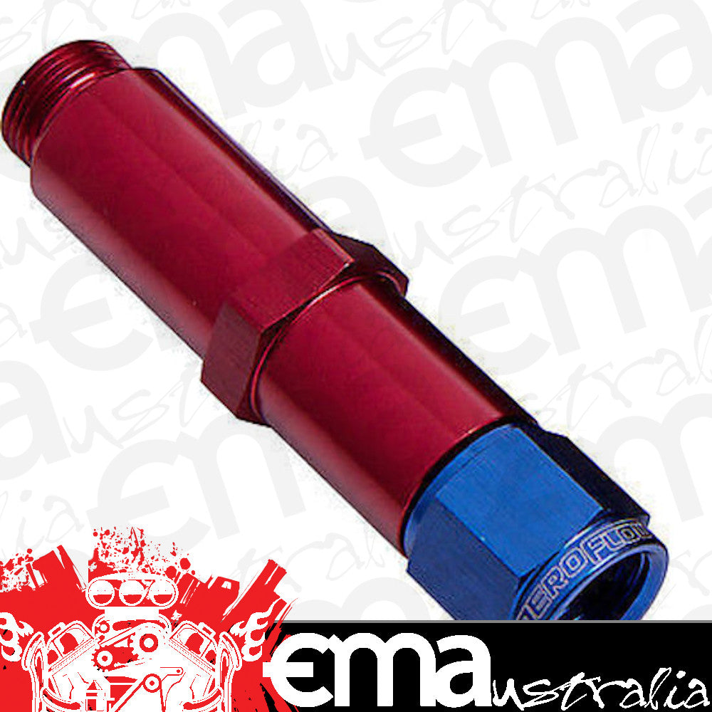 Aeroflow AF161-08-1 -8AN Female to Barry Grant Demon Blue Swivel Nut (Pair)