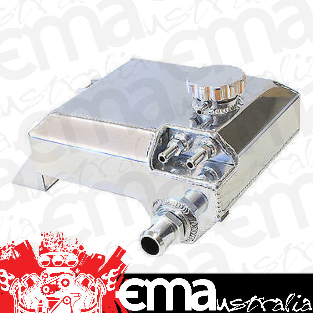 Aeroflow AF77-1022 Polished Overflow Tank 2.5L Ba Bf Falcon xr6 xr8 Gt Fg Fgx
