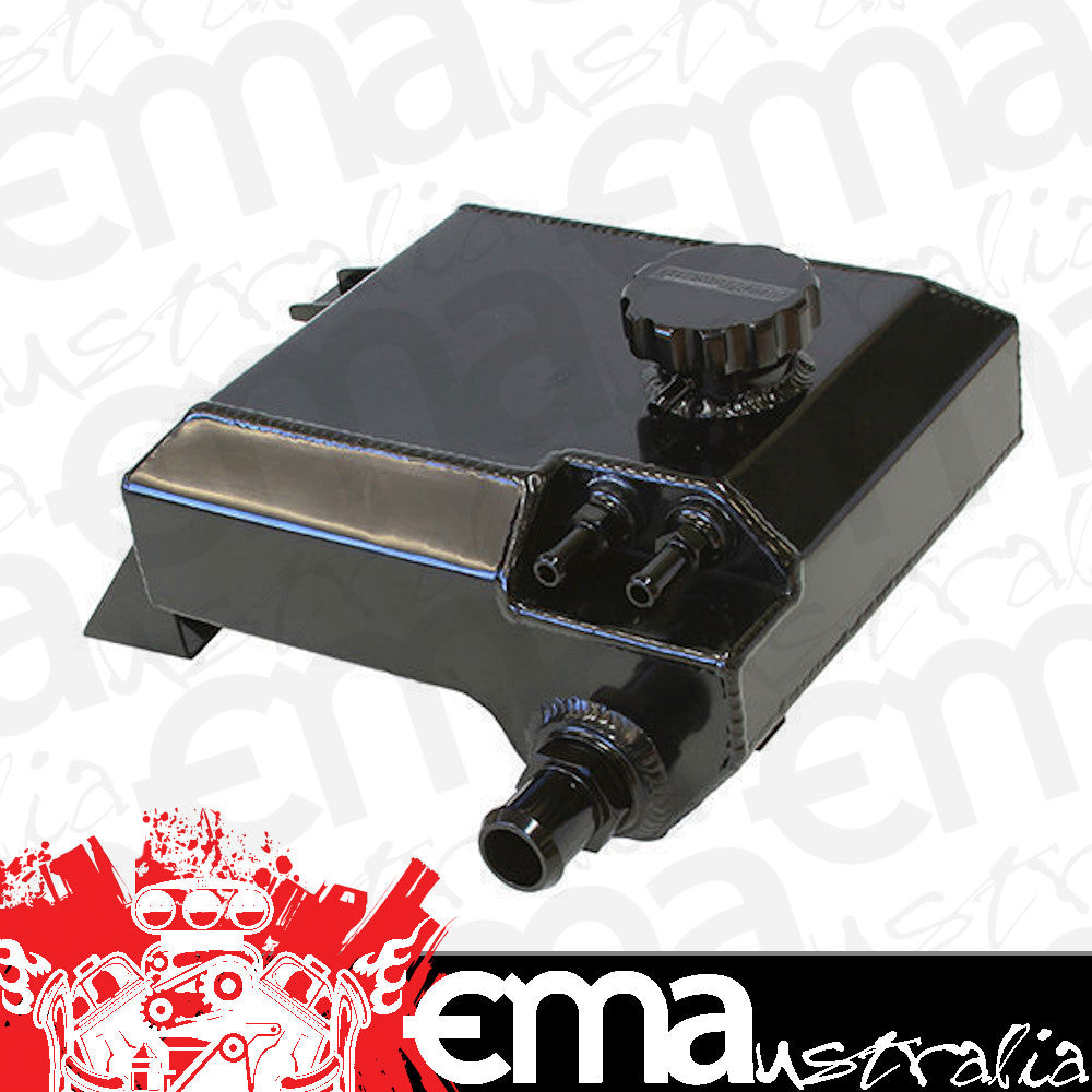 Aeroflow AF77-1022BLK Black Overflow Tank 2.5L Ba/Bf Falcon xr6 xr8 Gt & Fg