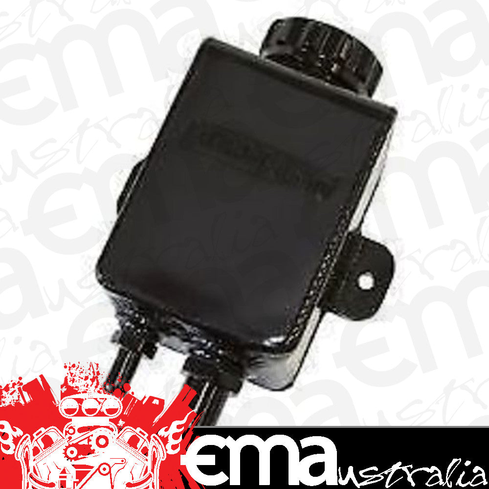 Aeroflow AF77-1025BLK Fabricated P/Steer Tank Square-10 & -6ORB Port S Black