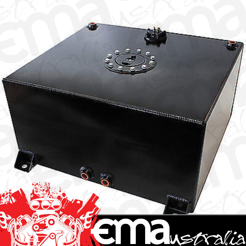 Aeroflow AF85-2151ASBLK Alloy Fuel Cell 57 Litre 15 Us Gallons with Flat/Send