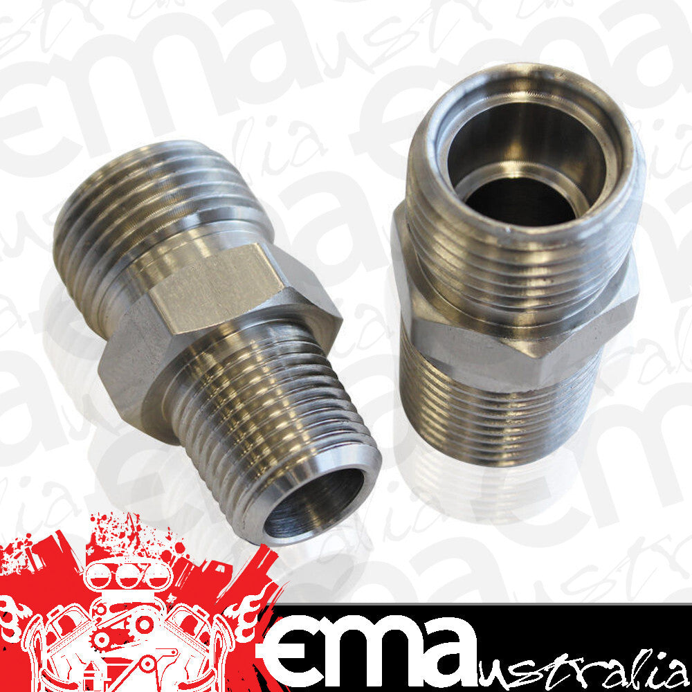 Aeroflow AF88-3001 1/2" NPT to -10 A/C O-Ring 1Pkseat Use with AFfce Fittings