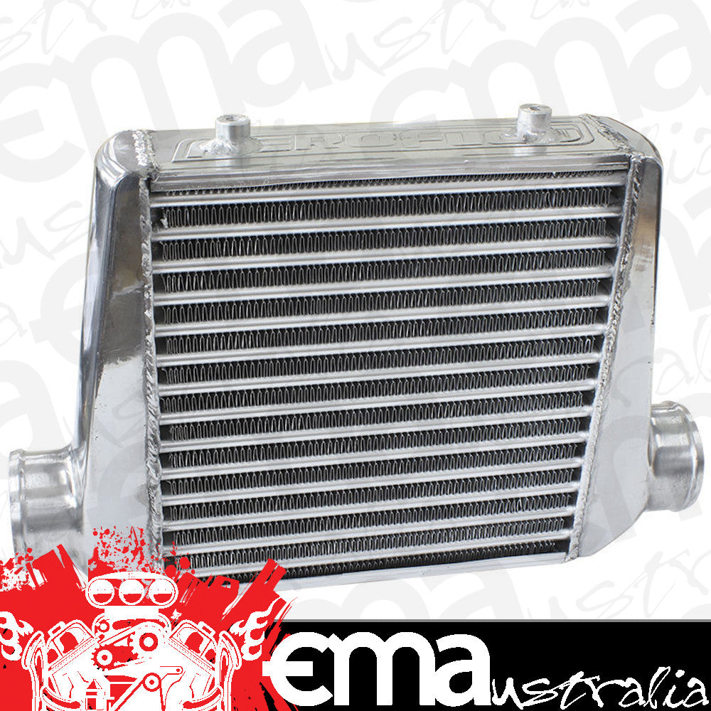 Aeroflow Performance Products AF90-1002 280 x 300 x 76mm 3" In/Out Aluminium Intercooler Polished