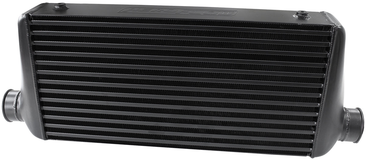 Race Series Aluminium Intercooler with 3" Inlet/Outlets (Black Finish. 600 x 300 x 100mm)