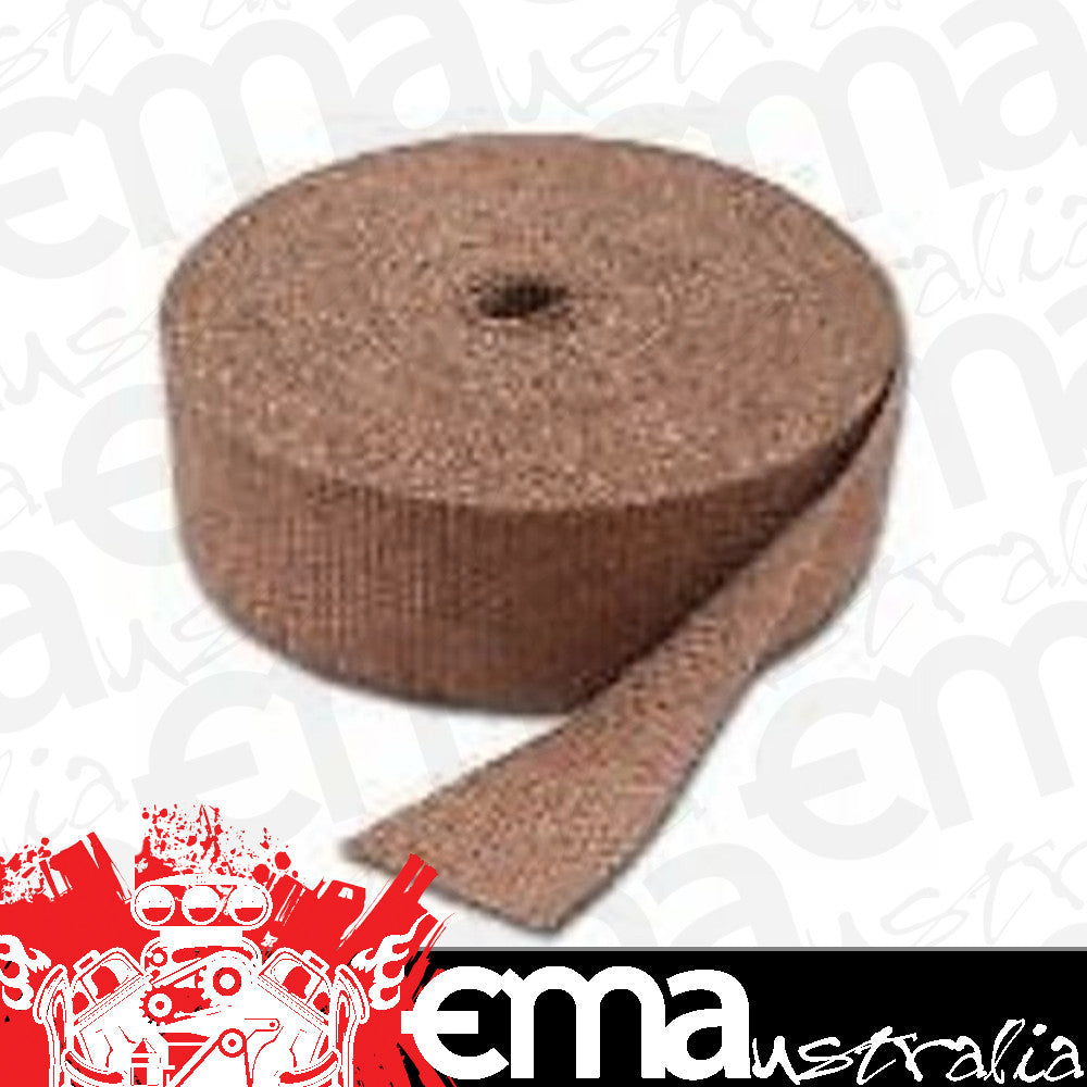 Universal Exhaust Insulation Wrap2"x15Ft15 Foot Titanium Roll Aeroflow Performance Products AF91-3011