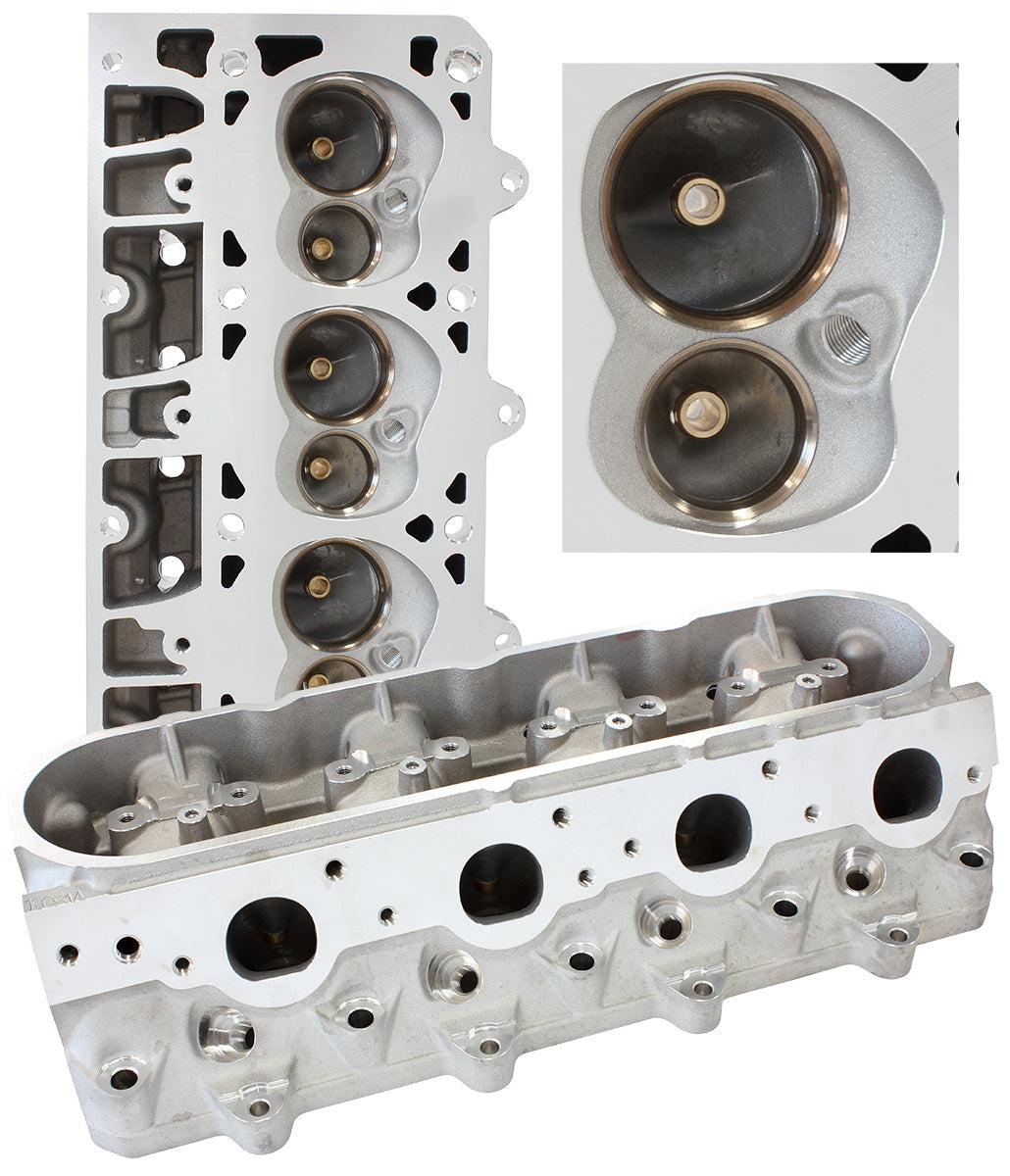 Aeroflow AF95-0408 GM LS 276CC Alumin Heads Bare 70CC 2.165"/1.60" Valve (Pair)