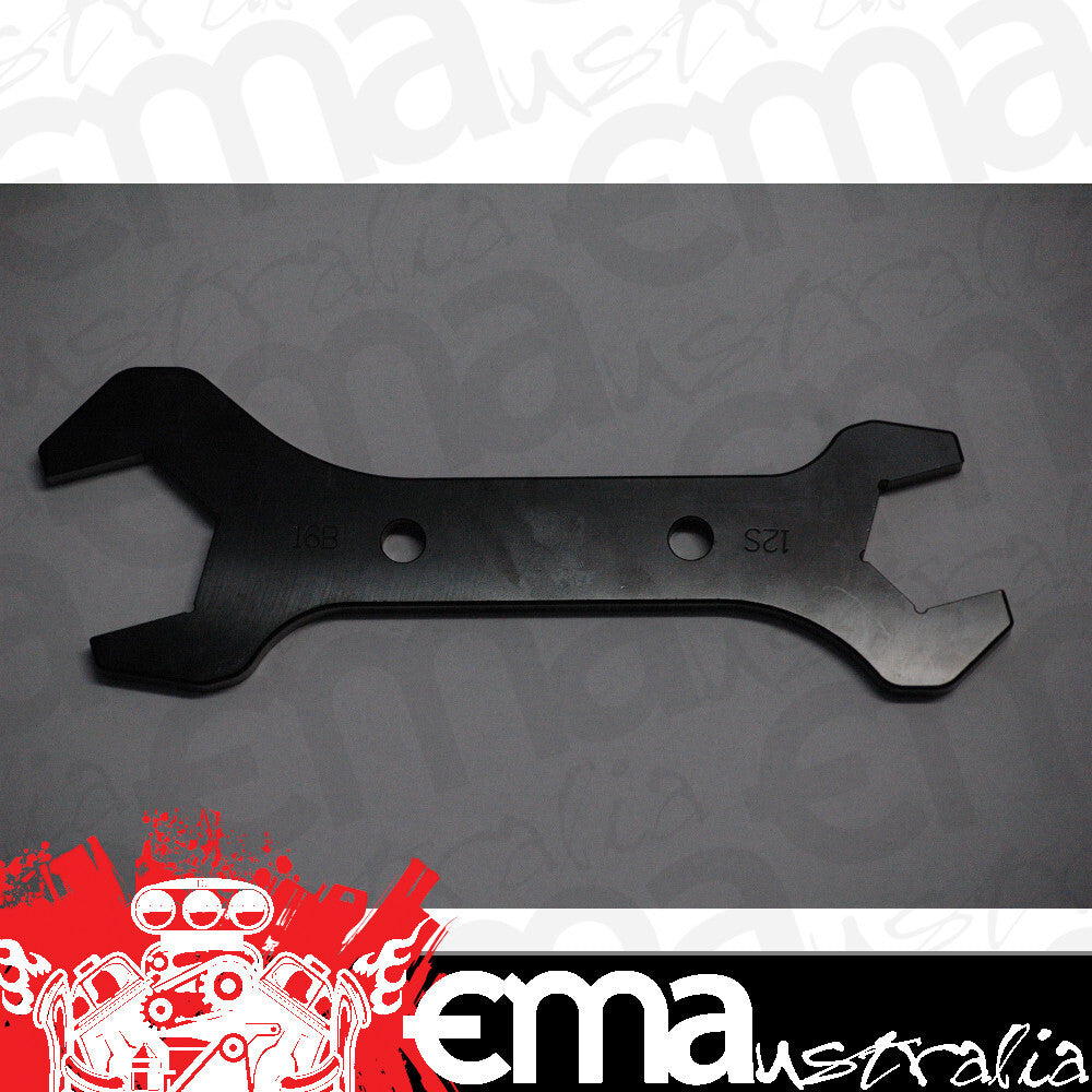 Aeroflow AF98-2004-1-8-6 Double Ended Wrench Single Black Wrench -6AN to -8An