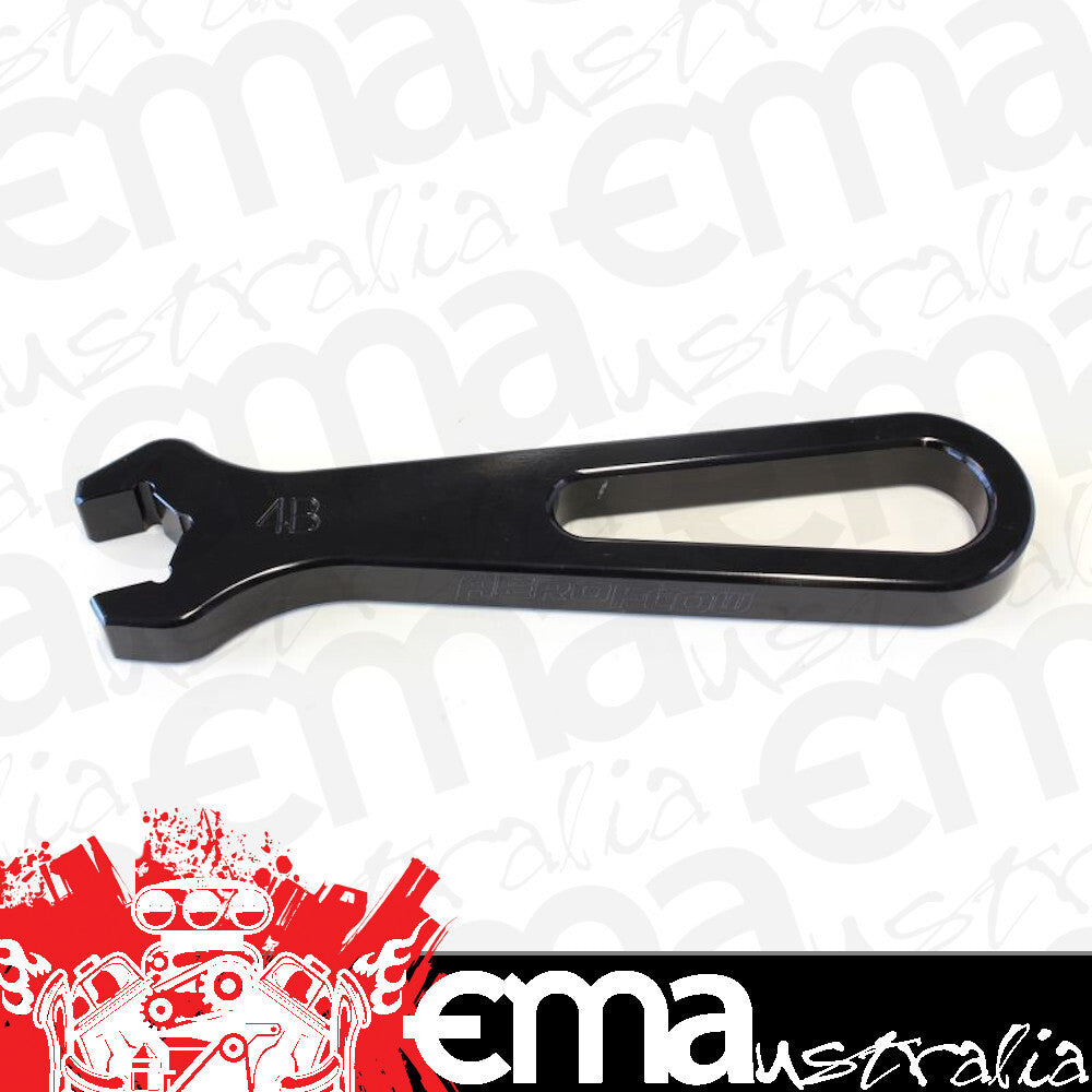 Aeroflow AF98-2005-1-04 Alloy Wrench Single -4AN Black Single -4AN Wrench