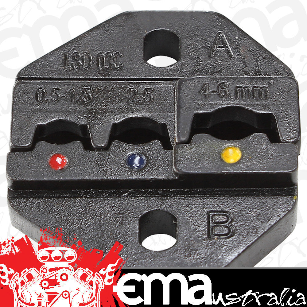 Aeroflow AF98-2071 Crimp Tool Insulated Terminal Dies Use with AF98-2070 AF98-2071