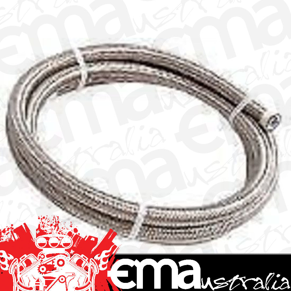 Aeroflow Performance Products AF200-03-6M SS PTFE Braided Hose -3AN 6M Clamshell Pack 6.8mm OD