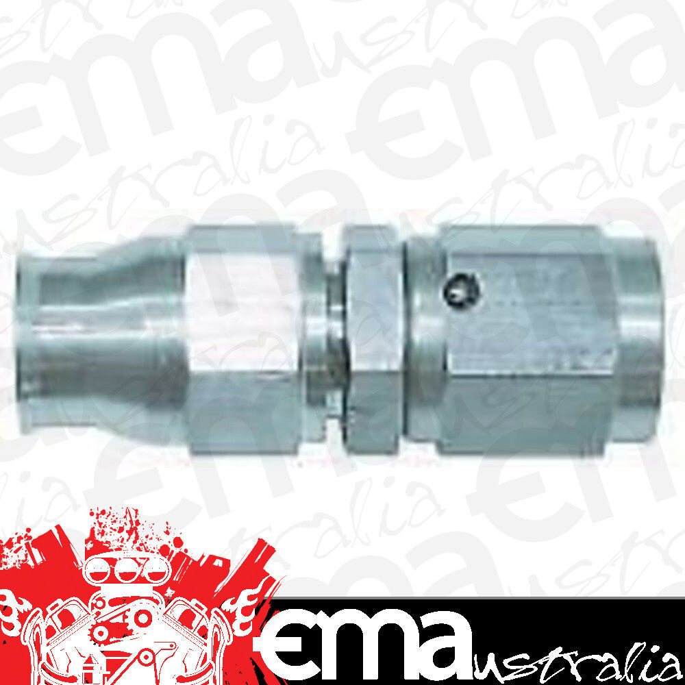 Aeroflow Performance Products AF201-06S Steel Straight Hose End -6An