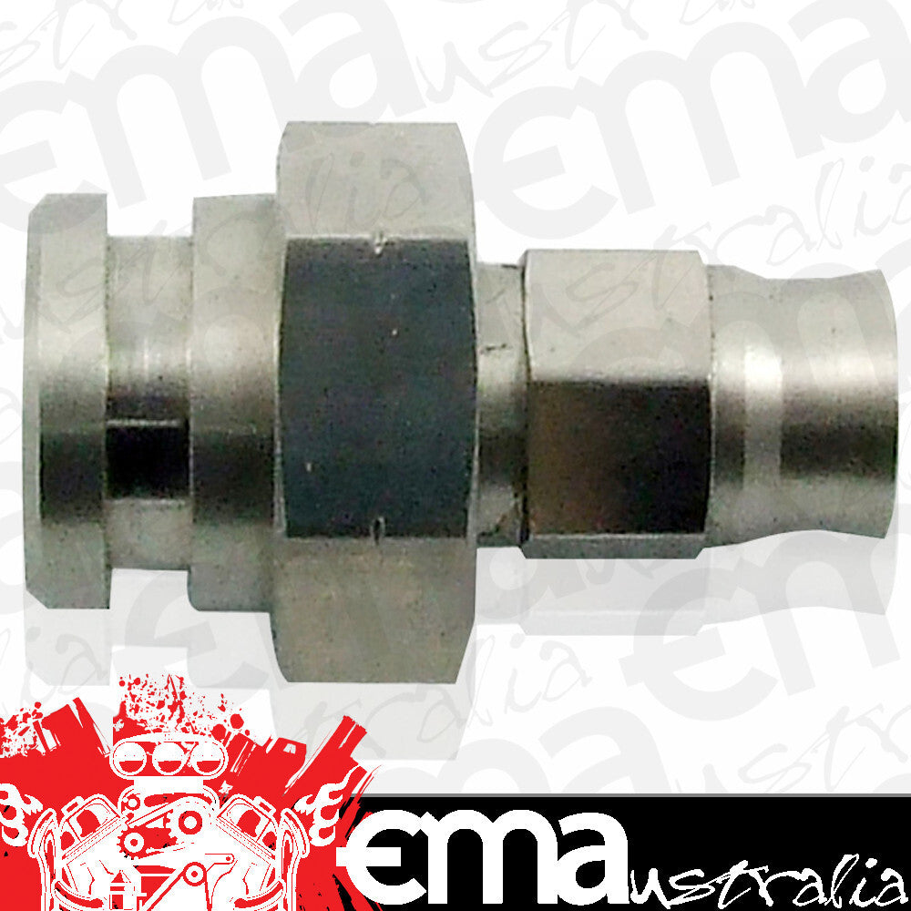 Aeroflow Performance Products AF230-03 Female Inverted Flare 19mm Hexwith Ret Clip Recess 3/8 x 24
