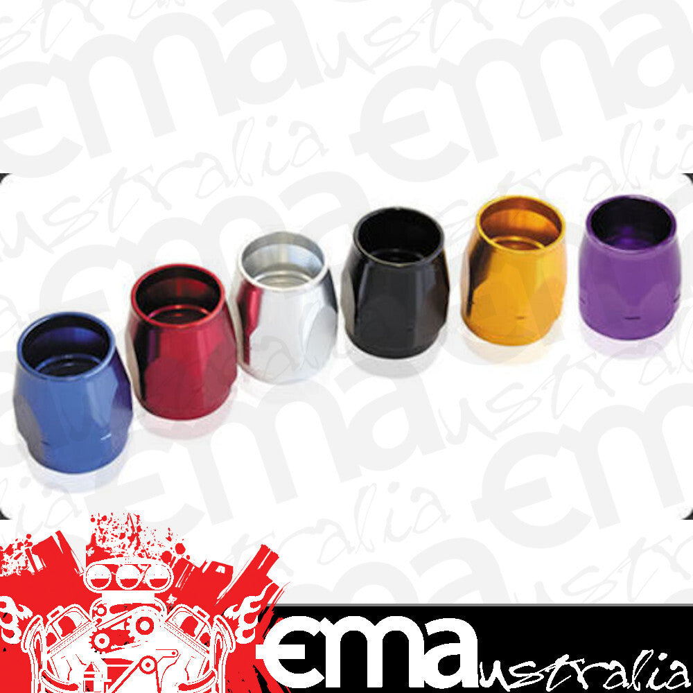 Aeroflow Performance Products AF279-06DG Gold Hose End Socket Ptfe Style Fittings Only 200 & 570