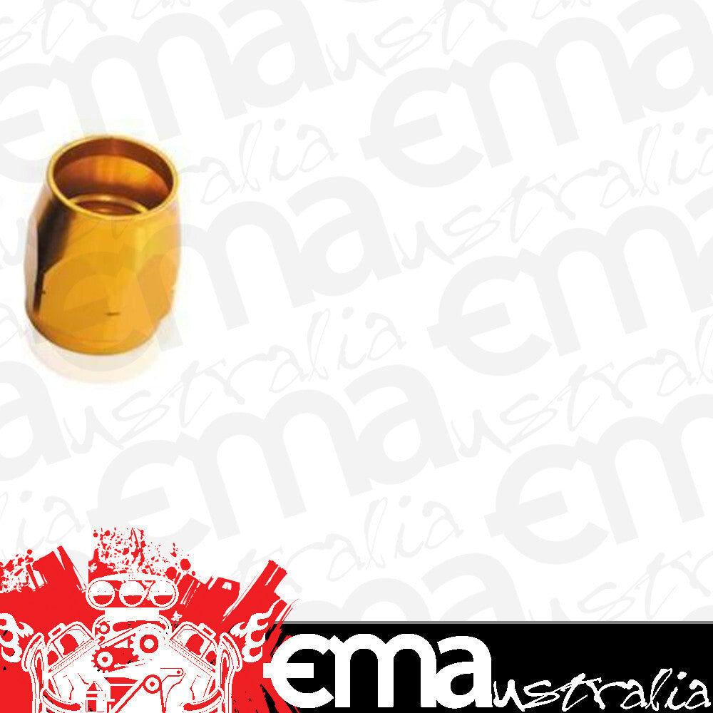 Aeroflow Performance Products AF279-08DG Gold Hose End Socket Ptfe Style Fittings Only 200 & 570