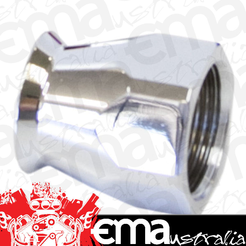 Aeroflow Performance Products AF279-104DCH PTFE HOSE END SOCKET -4AN CHROME