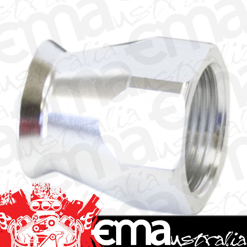 Aeroflow Performance Products AF279-104DS PTFE HOSE END SOCKET -4AN SILVER