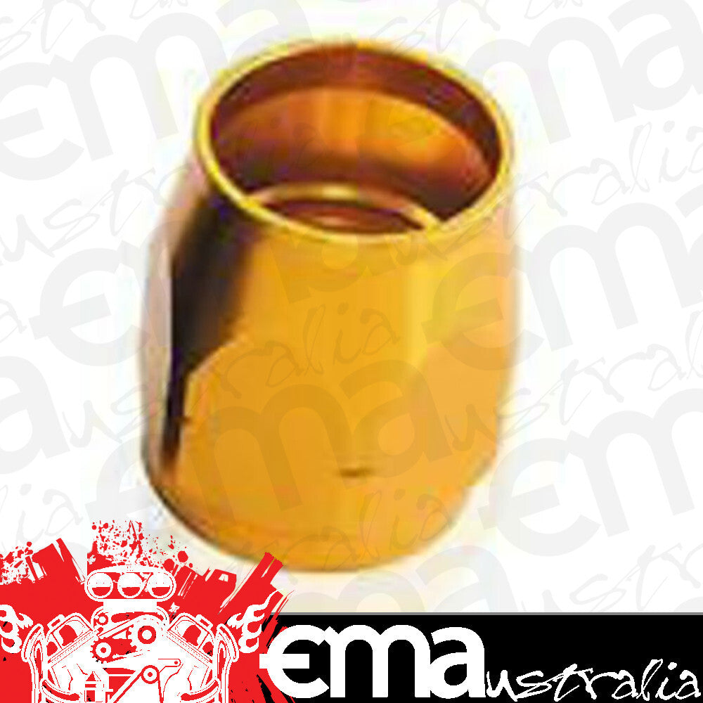 *DISCONTINUED* Aeroflow AF279-10DG Gold Hose End Socket Ptfe Style Fittings Only 200 & 570