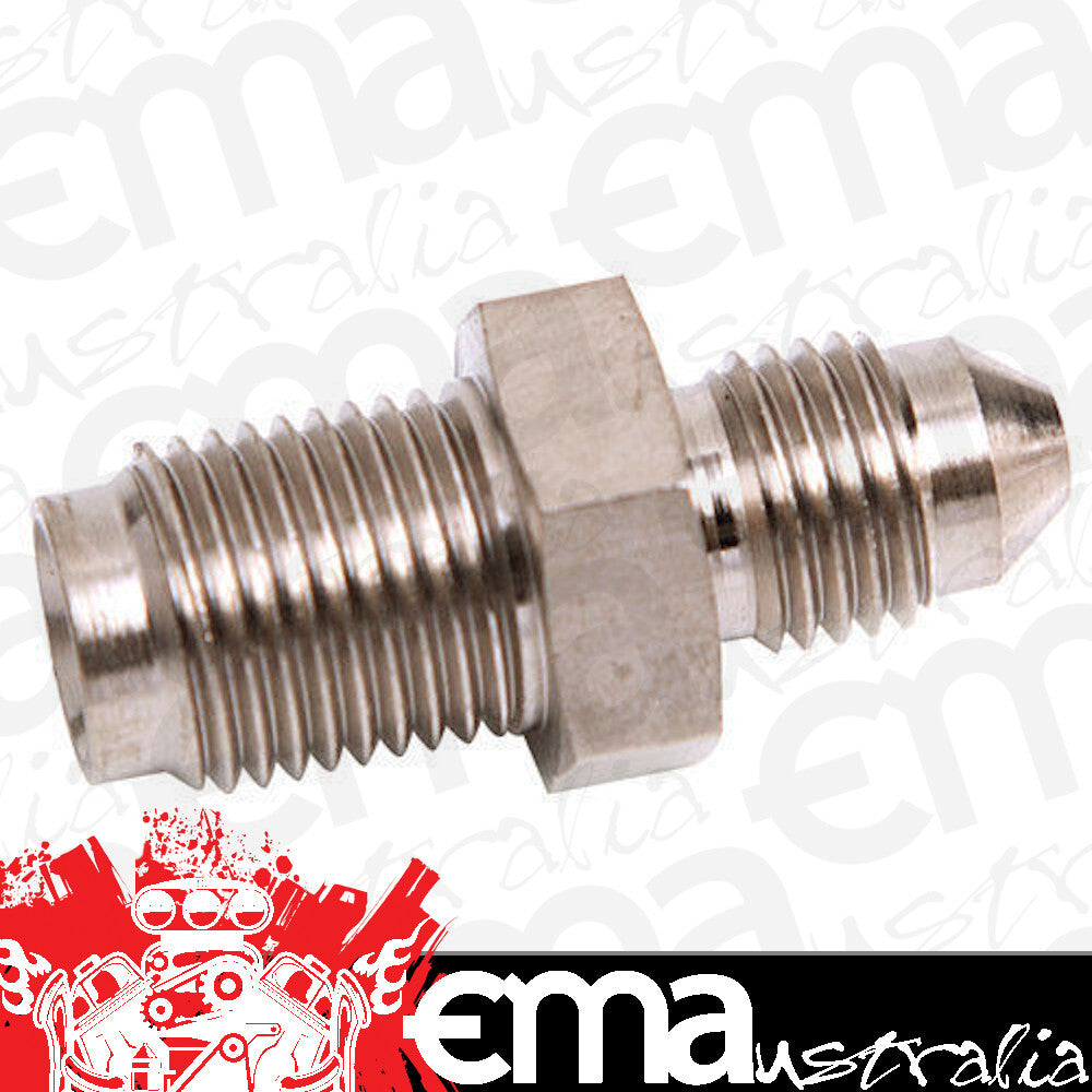 Aeroflow AF341-03 -3AN to Inverted 7/16 x 24 Stainless Male to Male