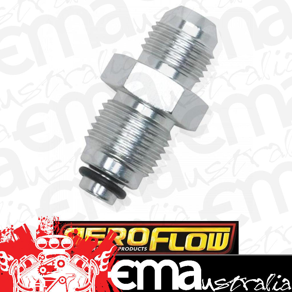 Aeroflow Performance Products AF350-06S Power Steer Fitt 14mm O-Ring 14mm O-Ring Seal to -6An