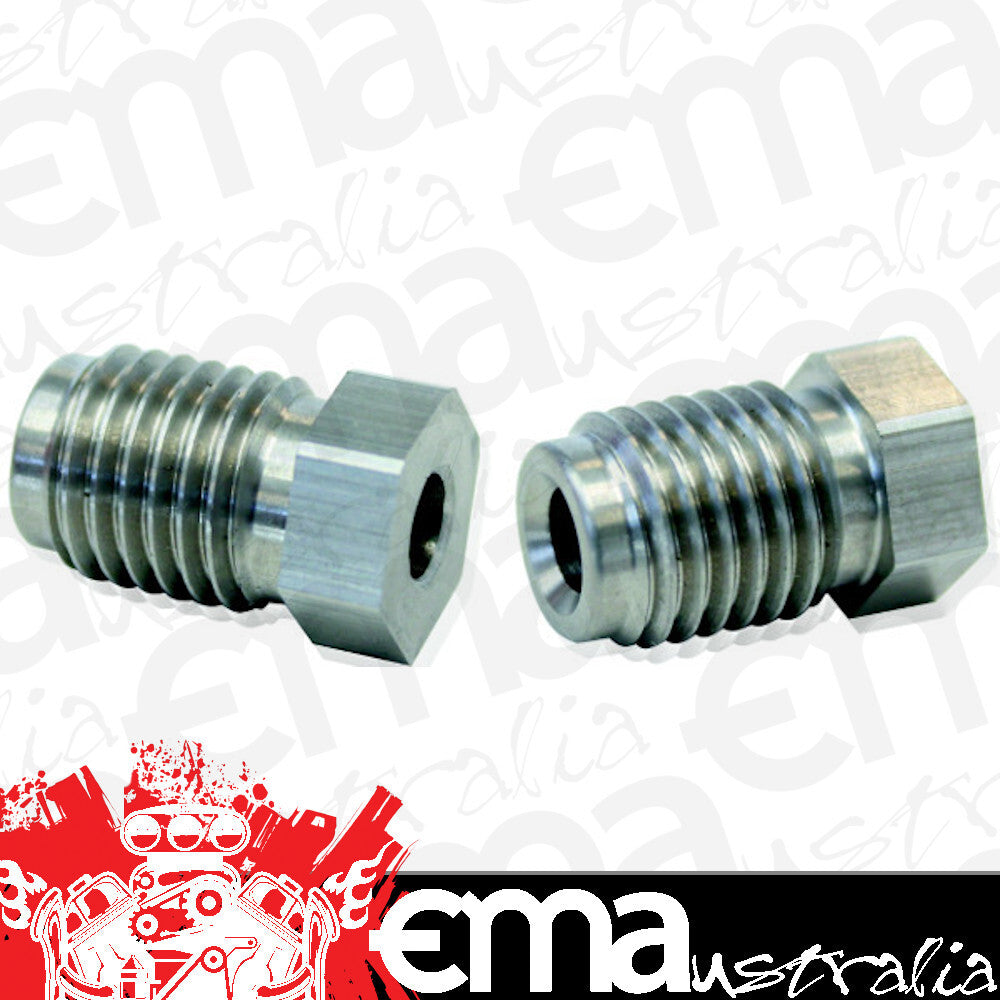 Aeroflow Performance Products AF376 S/S Inverted Flare Tube Nut 3/16" Hard Line to M12 x 1.25