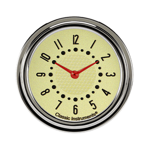CIBET92T CIBET92T Classic Instruments BET92T - Bel Era III Matching Tan 2 5/8" Clock