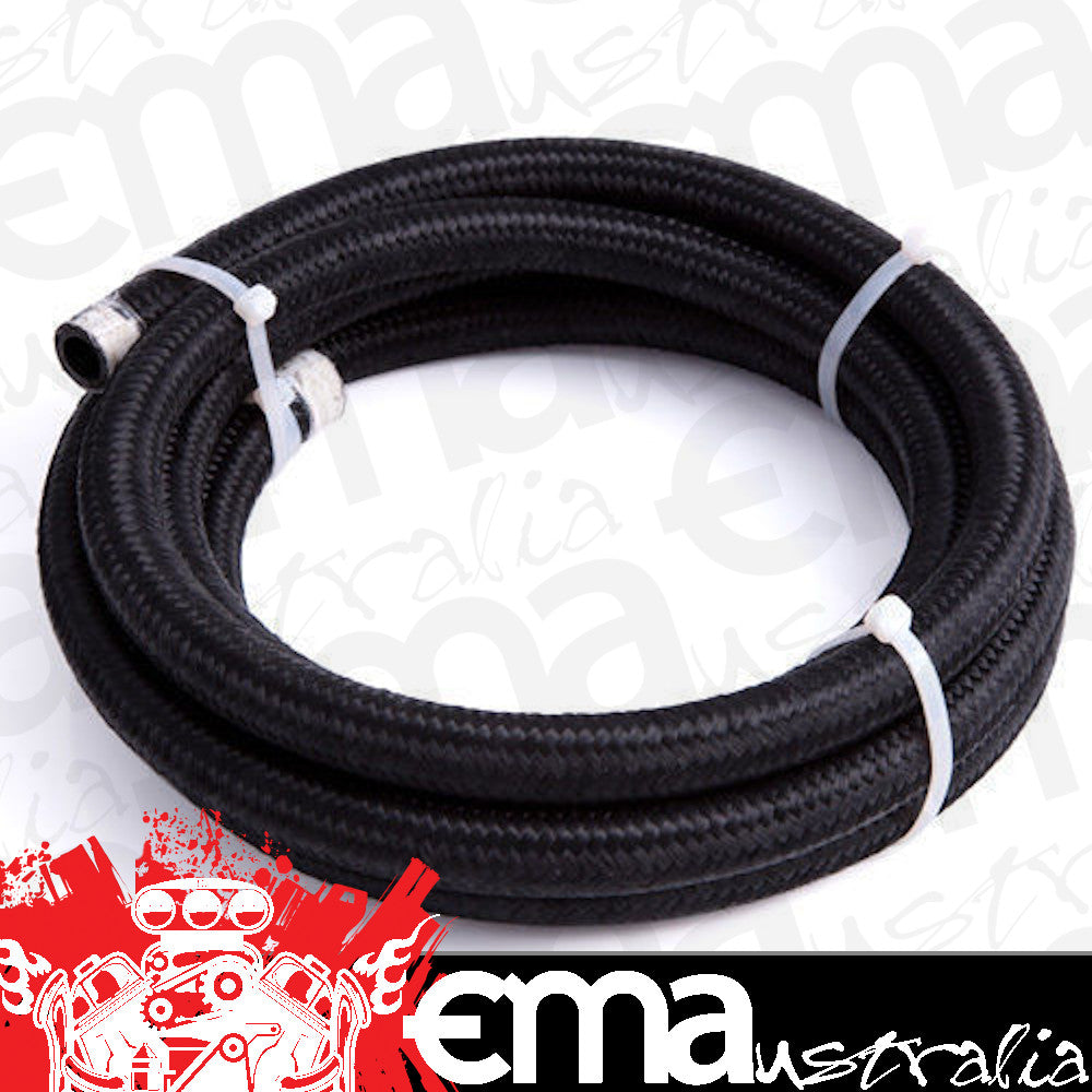 Aeroflow AF450-04-1M Black Braid Lightweight -4AN 1M Clamshell Pack 11.8mm OD