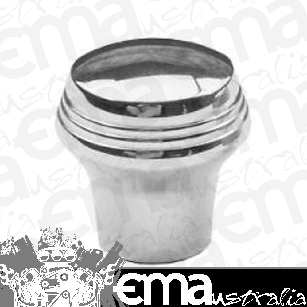 Universal Art Deco Style Polished Dash Knob SO-CAL Speed Shop SO001-50405